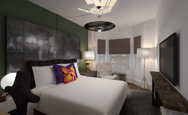 Dawson Design Ociates Crafts Hotel Zeppelin In San Francisco Dawson Design Ociates Crafts Hotel Zeppelin In San Francisco