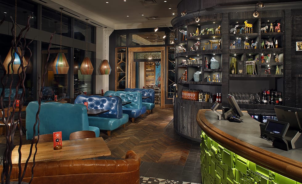 Nando's Bay Street Toronto Hospitality Design